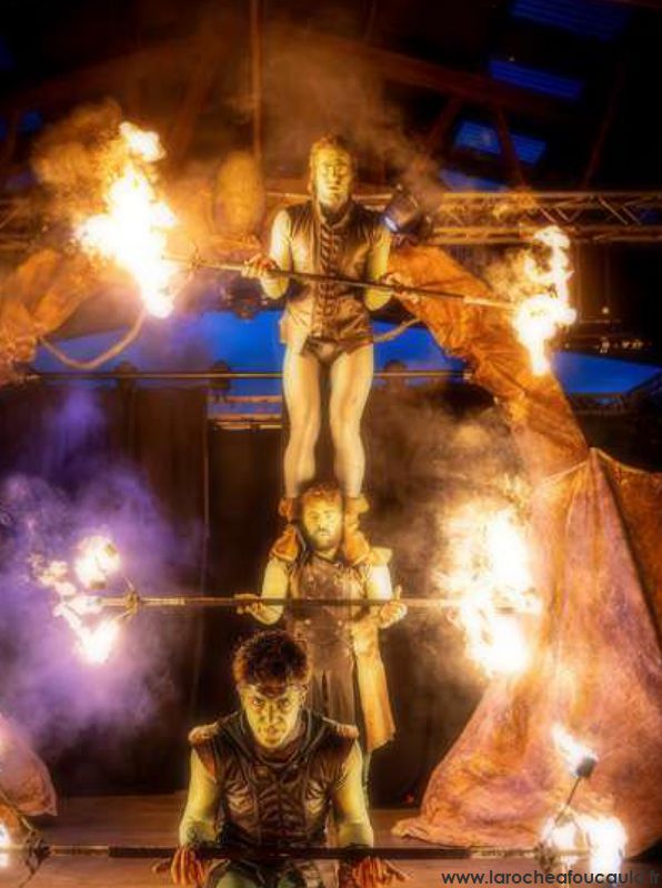 drânia spectacle de feu